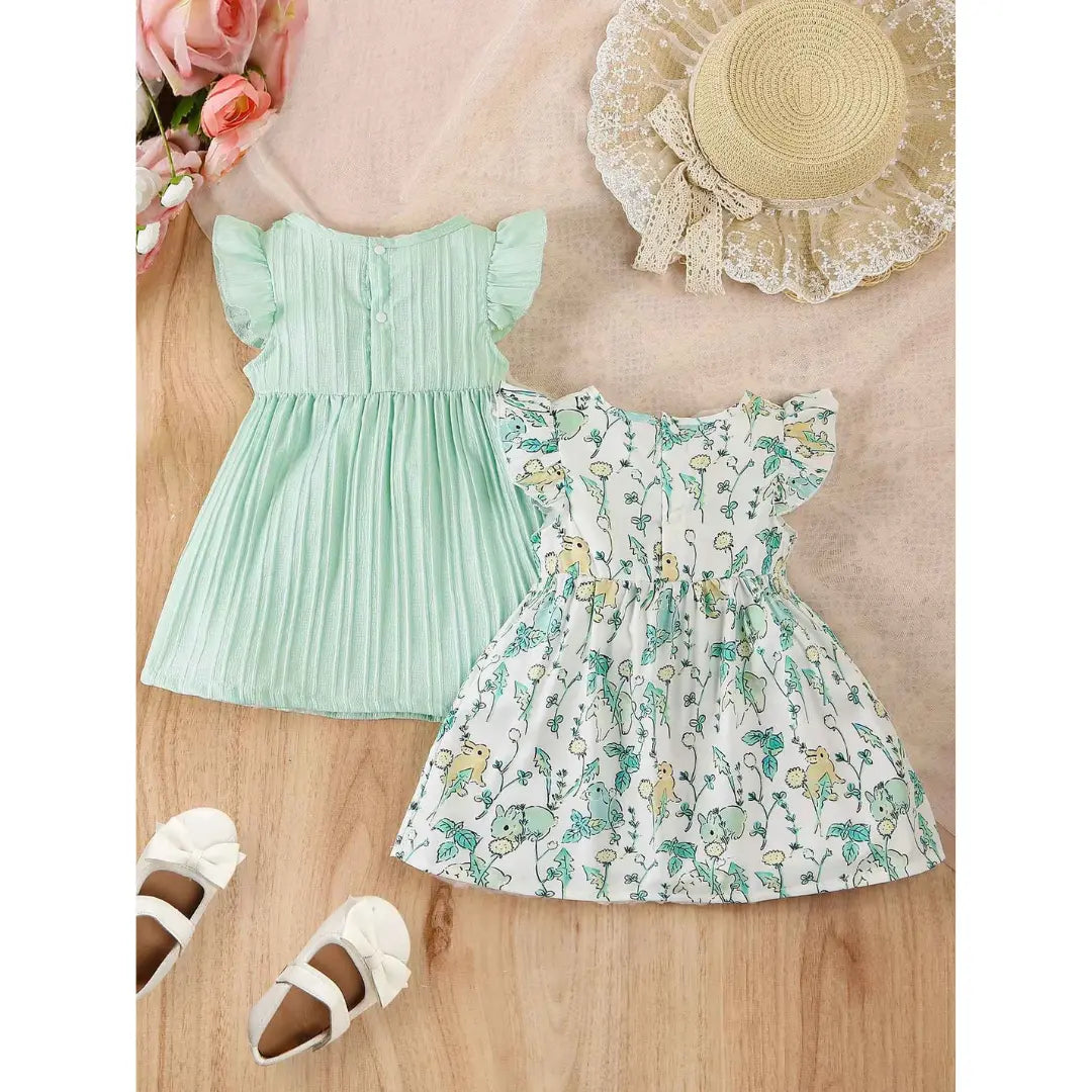 Kit Vestido Verão Sem Mangas 2 peças - Betina