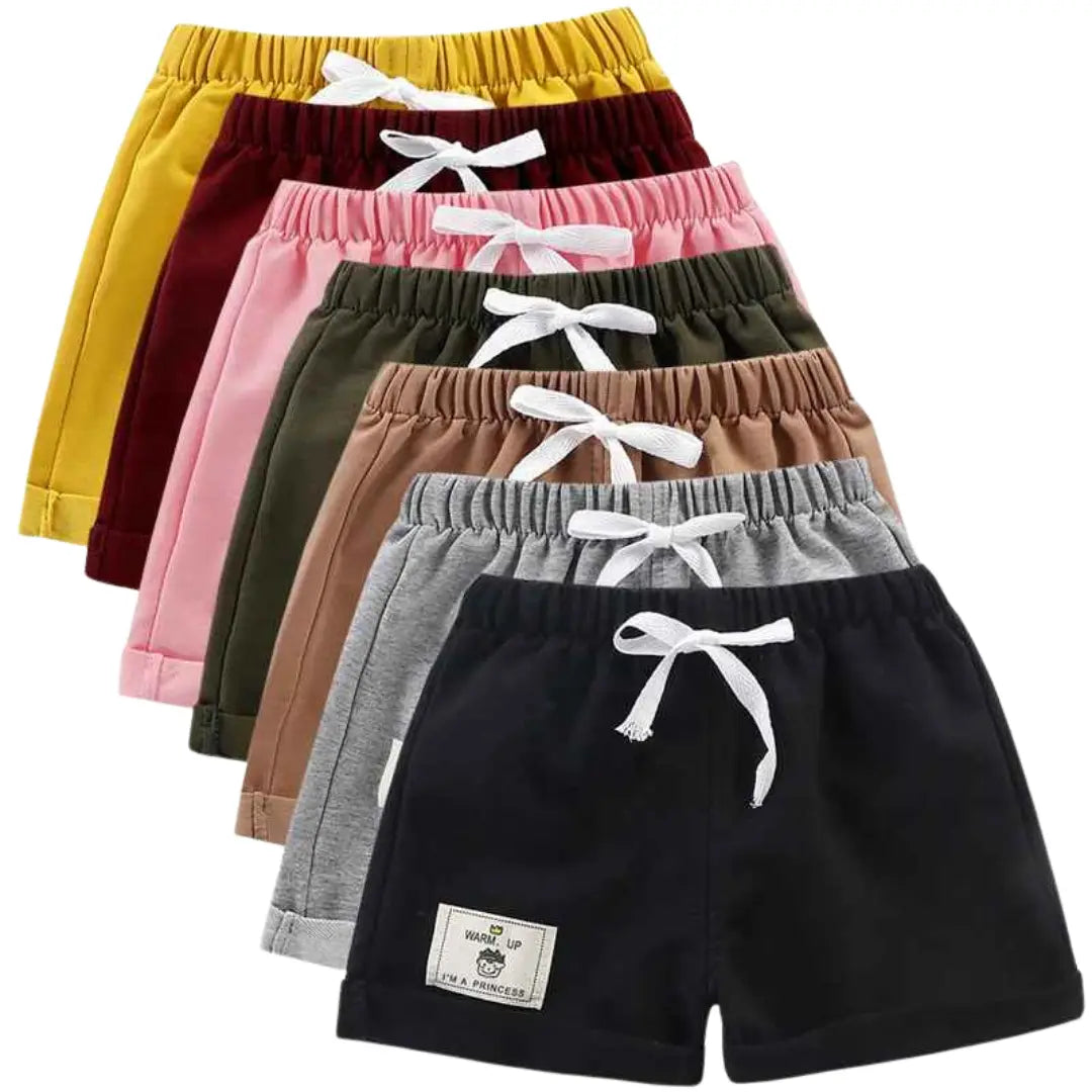 Kit Shorts de Algodão Verão 6 Peças - Cameron