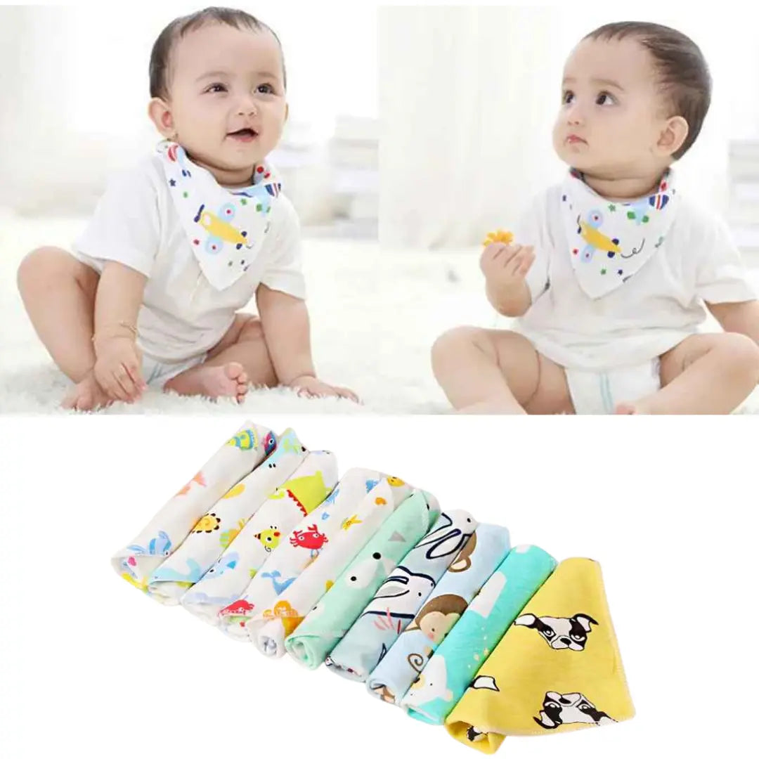 Kit Babadores para Bebê de Algodão Chicos - Leve 5 Pague 3