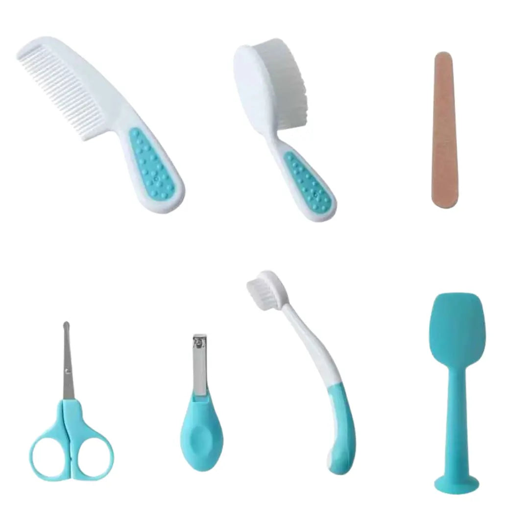 Kit de Cuidados com o Bebê utilitário e Cuidado Diário - 6 Peças - Juneca