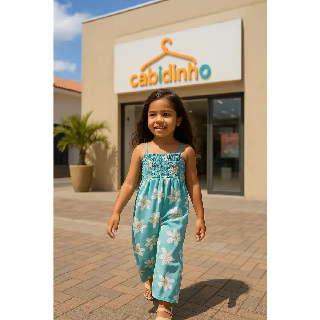 Macacão Floral de Verão – Lilian