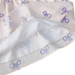 Vestido Infantil Estampa de Laços - Penelope