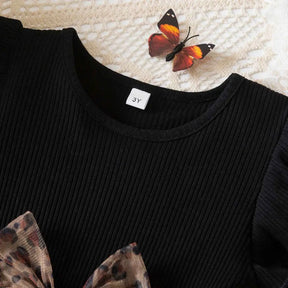 Kit Vestido Infantil Floral com Tule e Babados - Sophia