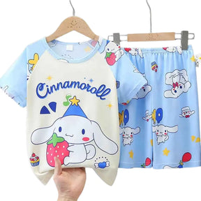 Conjunto de Roupas Casual Confortáveis dos Desenhos Animados - Lilina