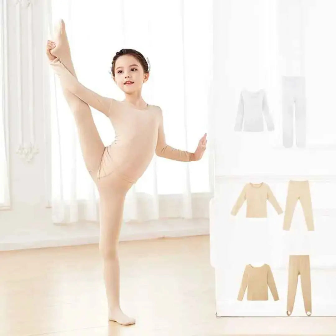 Conjunto Roupa Interior Térmica Infantil Calça e Camiseta Manga Comprida - Warm