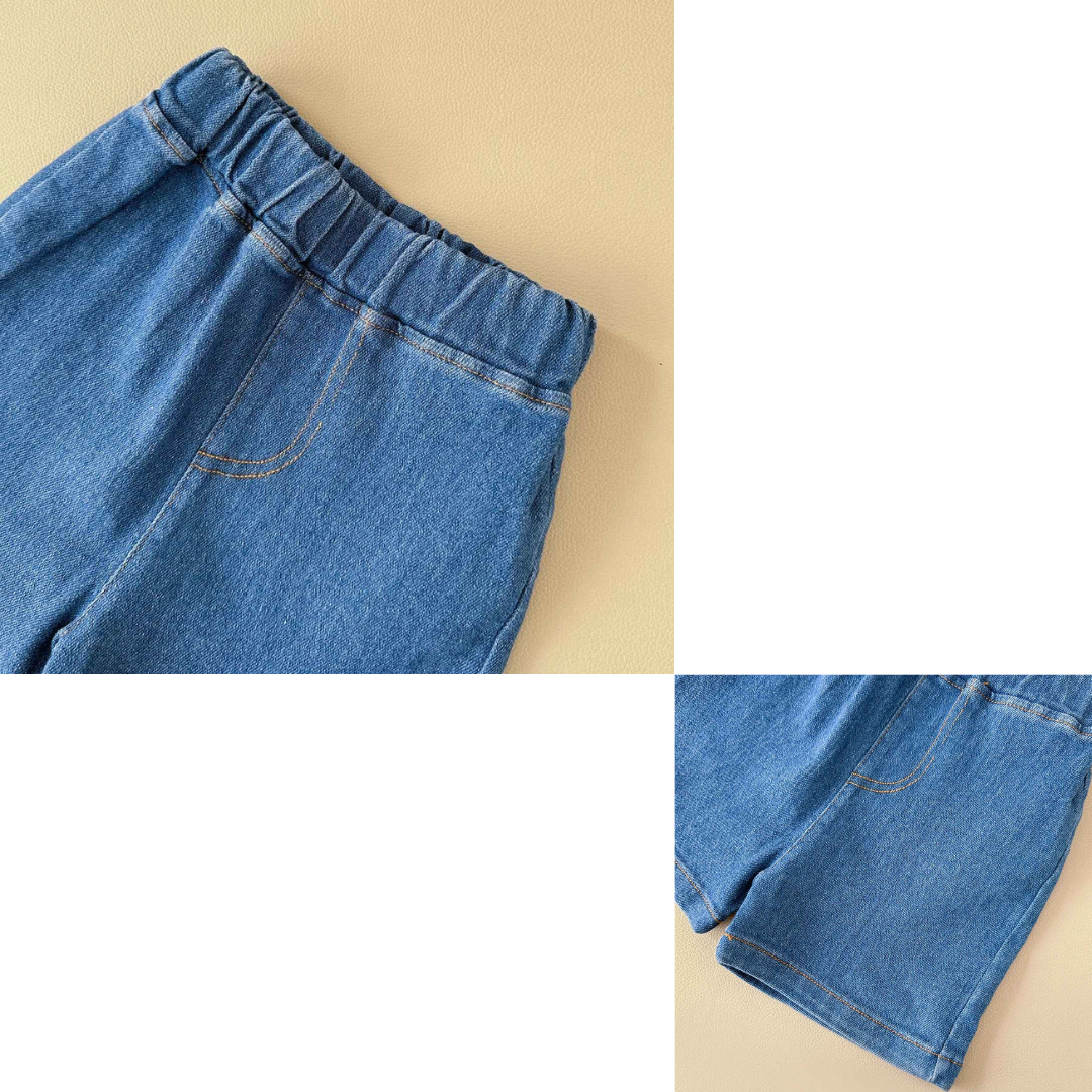 Conjuntos de Verão Camiseta Bordada de Dinossauro  2 peças - Saffari2