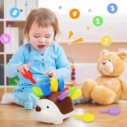 Brinquedo Ouriço montessori Educativo - Oriço