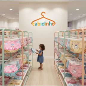 Kit Calcinhas de Algodão Com Estampas Divertidas 5 Peças - Maya