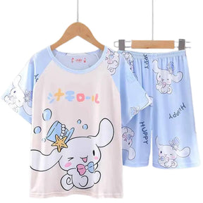 Conjunto de Roupas Casual Confortáveis dos Desenhos Animados - Lilina