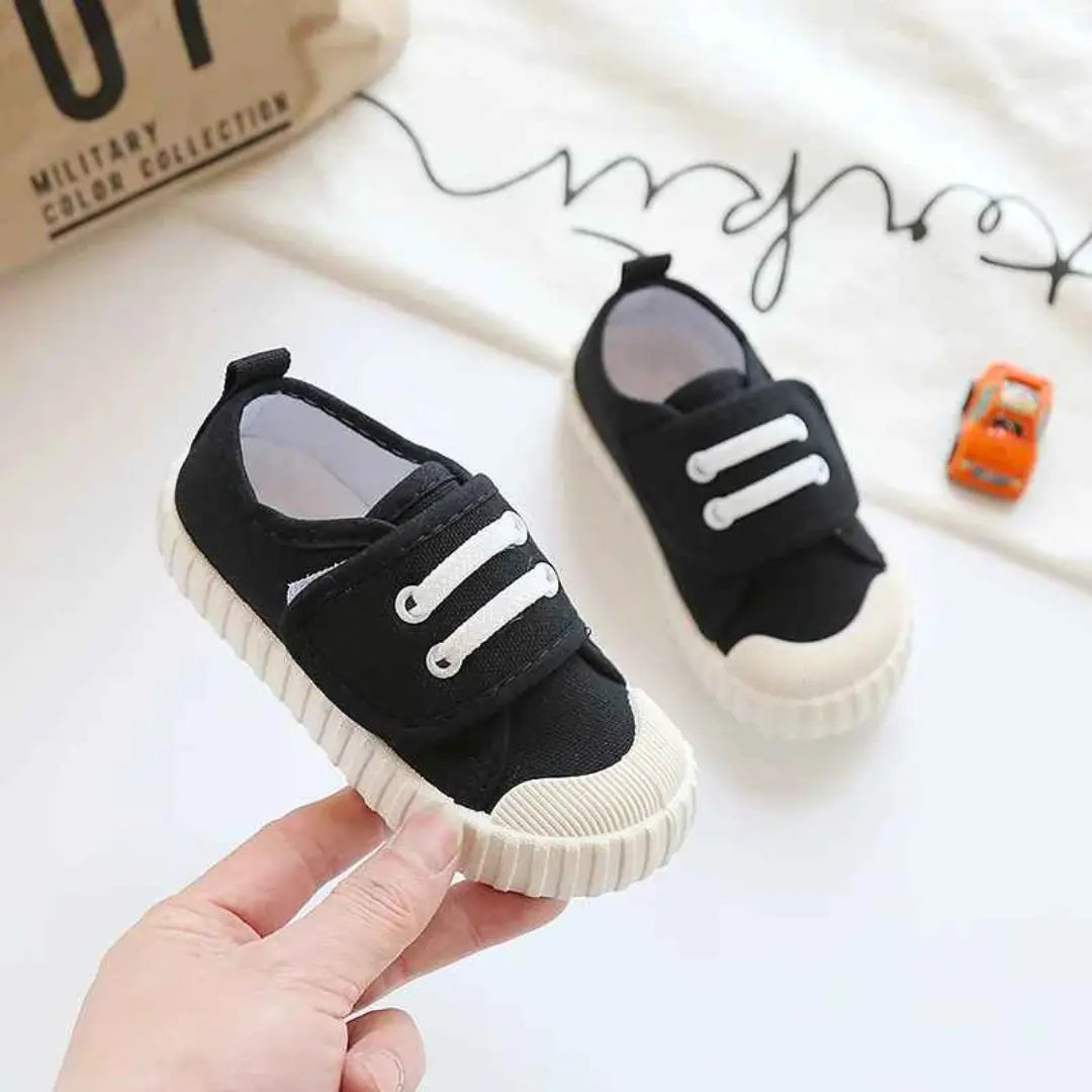 Sapatos Infantis de Lona Respirável Conforto e Estilo para Dia a Dia - Lorrayne