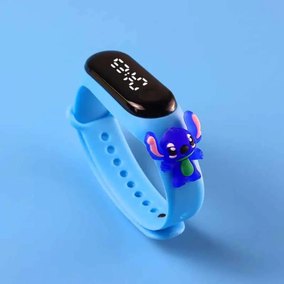 Relógios Impermeáveis Infantil, Pulseira Eletrônica - Waltdis