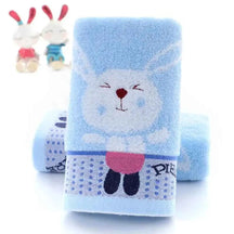 Toalha Infantil Macia e Absorvente Bordado Jacquard Desenhos Animados - José