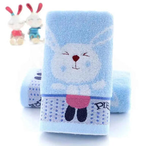 Toalha Infantil Macia e Absorvente Bordado Jacquard Desenhos Animados - José