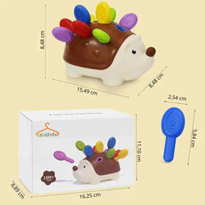 Brinquedo Ouriço montessori Educativo - Oriço