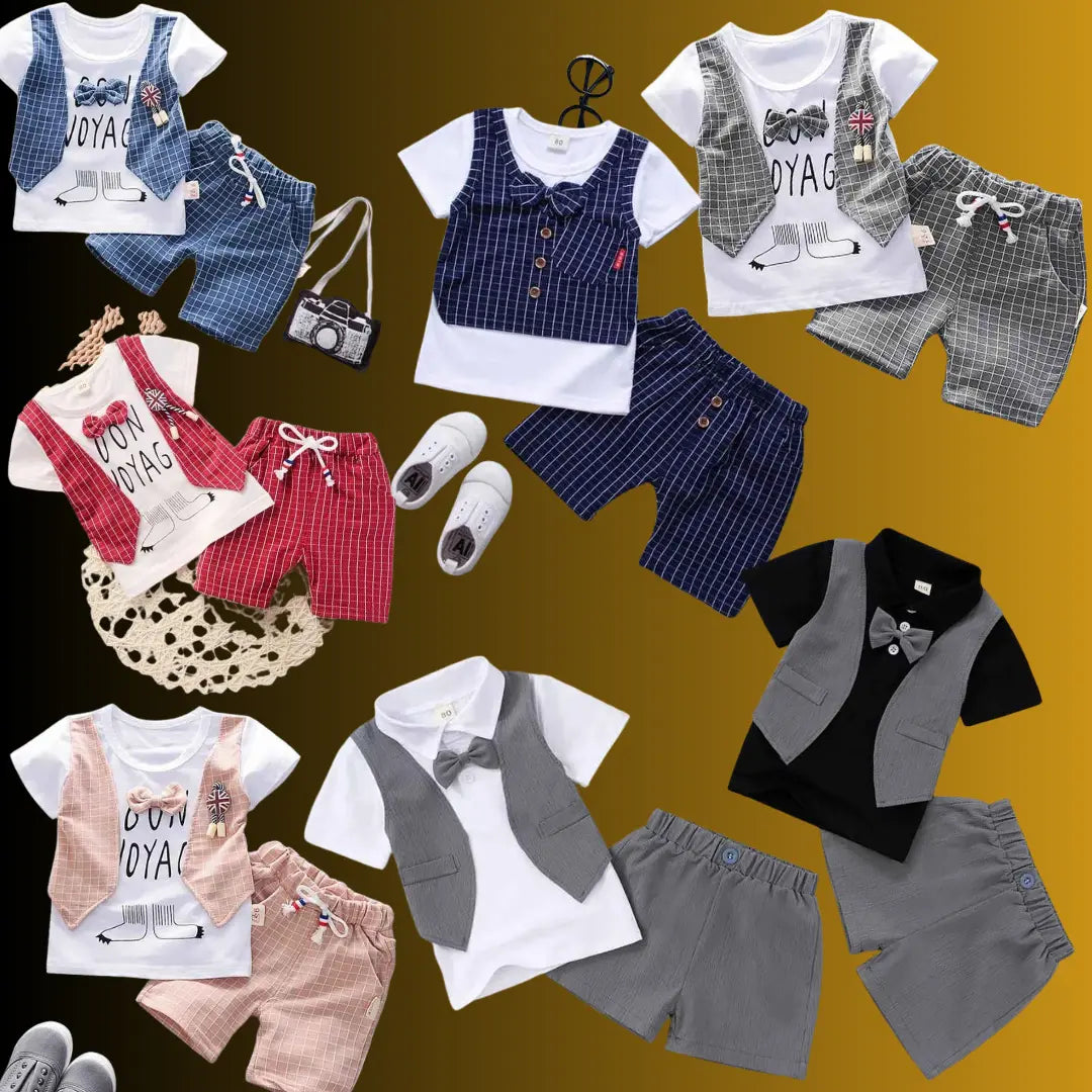 Conjunto Infantil Camiseta e Shorts 2 Peças - NeySea