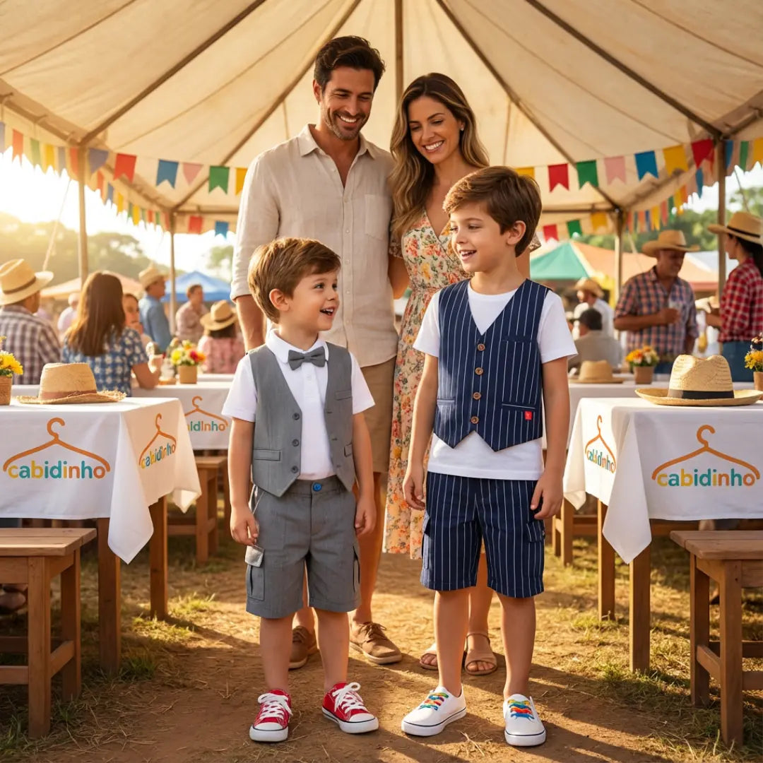 Conjunto Infantil Camiseta e Shorts 2 Peças - NeySea