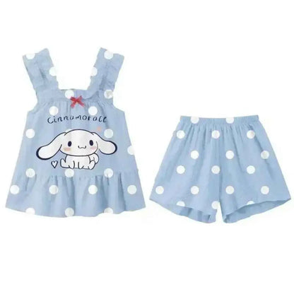 Conjunto de Roupas Confortáveis Camisola + Shorts - 2 Peças - Isolina