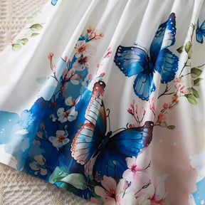 Kit Vestido Infantil Floral com Tule e Babados - Sophia