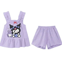 Conjunto de Roupas Confortáveis Camisola + Shorts - 2 Peças - Isolina