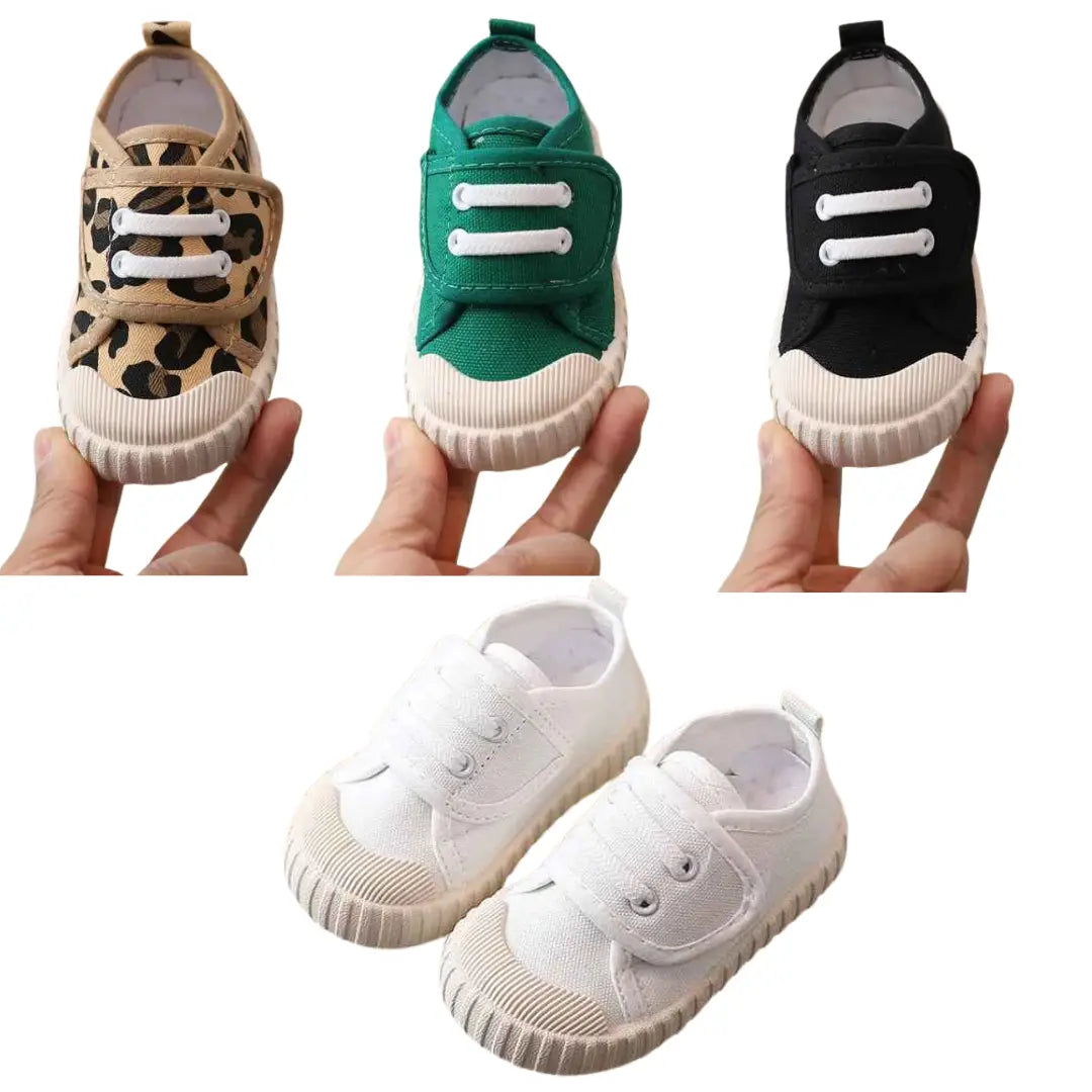 Sapatos Infantis de Lona Respirável Conforto e Estilo para Dia a Dia - Lorrayne