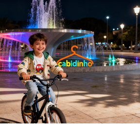 Conjunto Jaqueta + Camiseta + Calças Infantil 3 Peças - Henrik