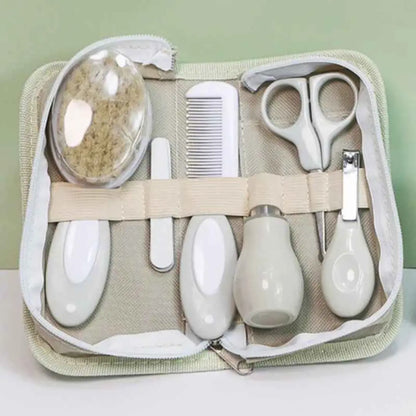 Kit de Cuidados com o Bebê utilitário e Cuidado Diário - 6 Peças - Juneca