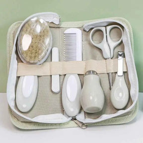 Kit de Cuidados com o Bebê utilitário e Cuidado Diário - 6 Peças - Juneca