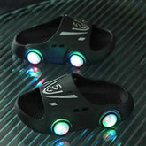Chinelos Infantis Carro com Luz LED Conforto Diversão - Styleboy