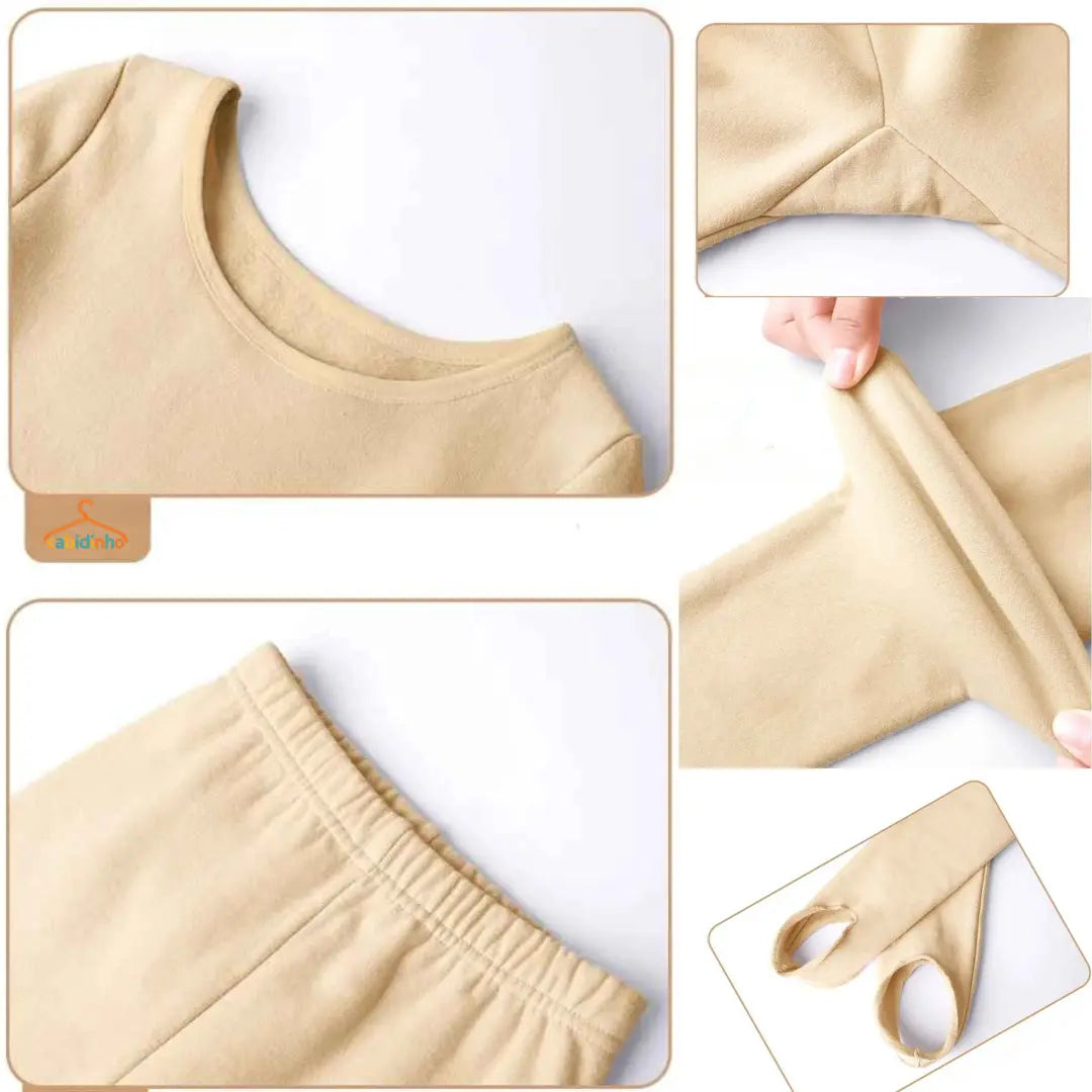 Conjunto Roupa Interior Térmica Infantil Calça e Camiseta Manga Comprida - Warm