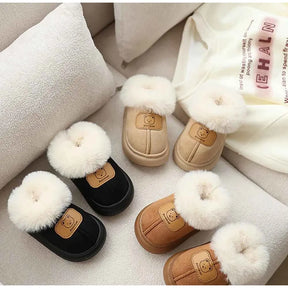 Botas de Inverno Meninos e Meninas de Pelúcia - Floquinho