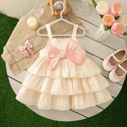 Vestido Multicamadas Com Laço - Daiane