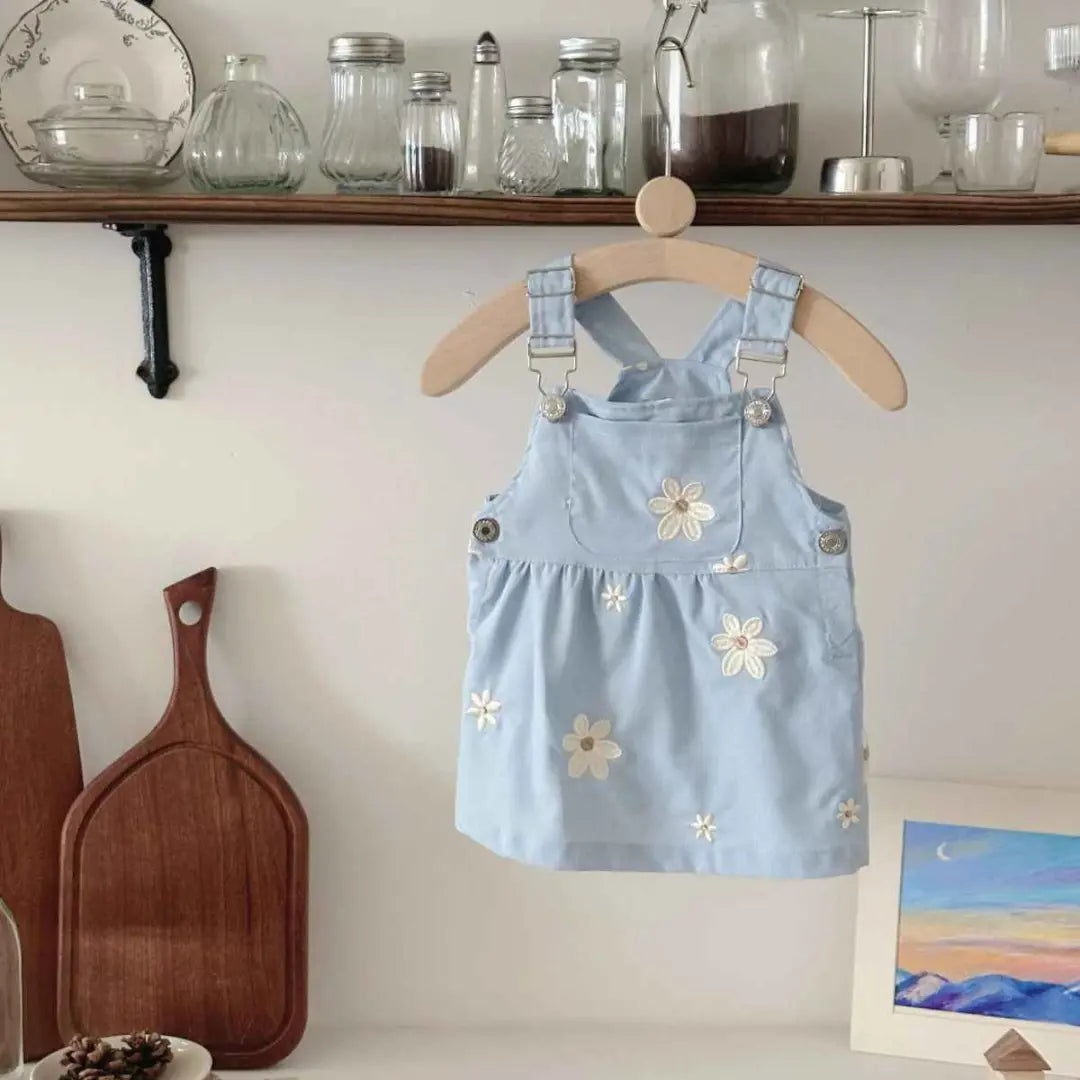 Macacão Infantil Jardineira com Alças e Bolsos - Margarith