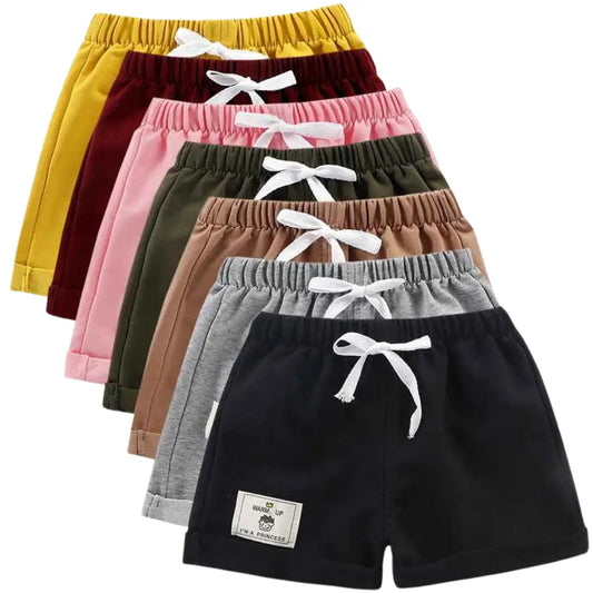 Kit Shorts de Algodão Verão 6 Peças - Cameron