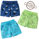 Kit Shorts Bermuda Infantil 3 Peças - Jabutis
