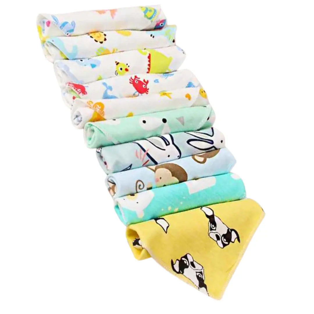 Kit Babadores para Bebê de Algodão Chicos - Leve 5 Pague 3