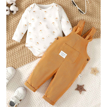 Conjunto Macacão e Body Estampado 2 Peças - Delsy