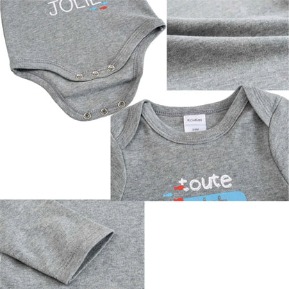 Kit Bodysuit Algodão Manga Longa Compre 6 Pague 3 - Kayky