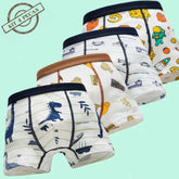 Kit 4 Cuecas Boxer de Algodão Macio e Confortáveis -  Noah