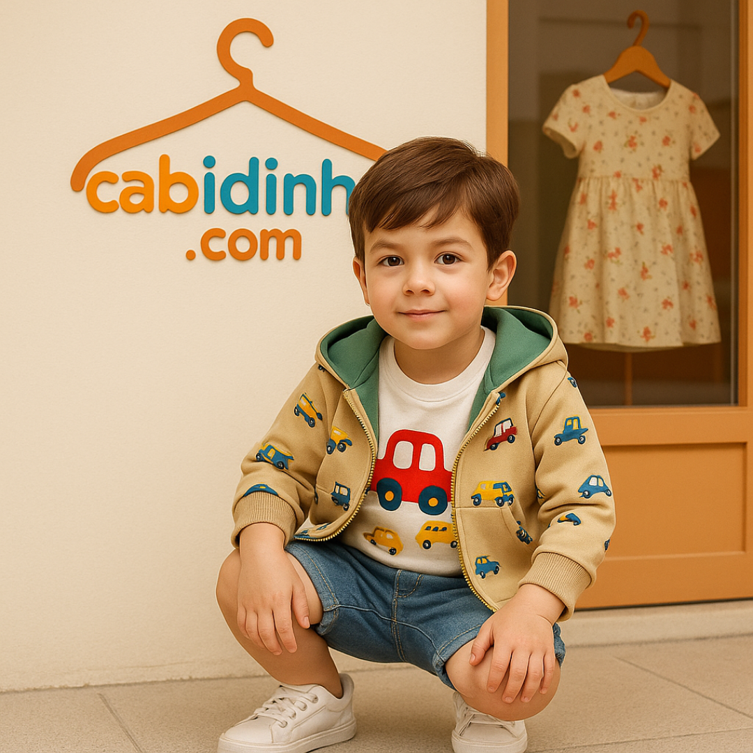Conjunto Jaqueta + Camiseta + Calças Infantil 3 Peças - Henrik