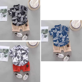 Kit Camisa + Shorts Casual Verão 2 Peças - Mauricio