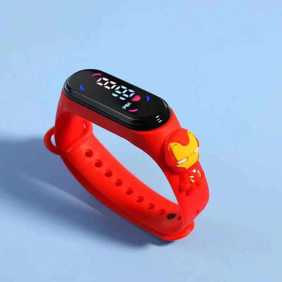 Relógios Impermeáveis Infantil, Pulseira Eletrônica - Waltdis