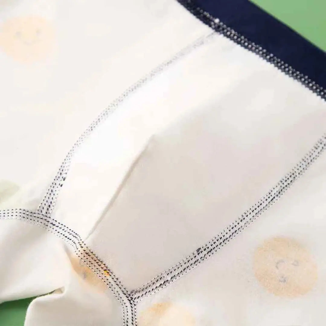 Kit Cuecas Boxer de Algodão Alta qualidade Com Desenhos Animados 4 Peças - Bhoomer