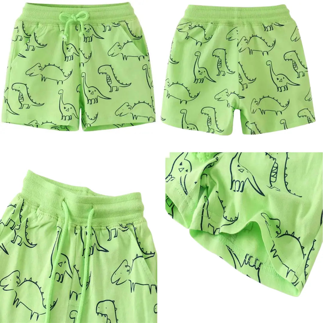 Kit Shorts Bermuda Infantil 3 Peças - Jabutis