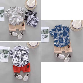 Kit Camisa + Shorts Casual Verão 2 Peças - Mauricio