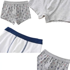 Kit Cuecas Boxer Estampas Divertidas e Conforto 3 Peças - Benício