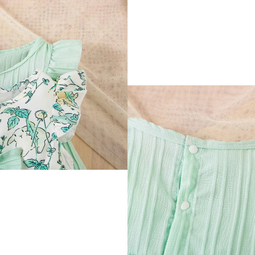 Kit Vestido  Verão Sem Mangas 2 peças - Betina