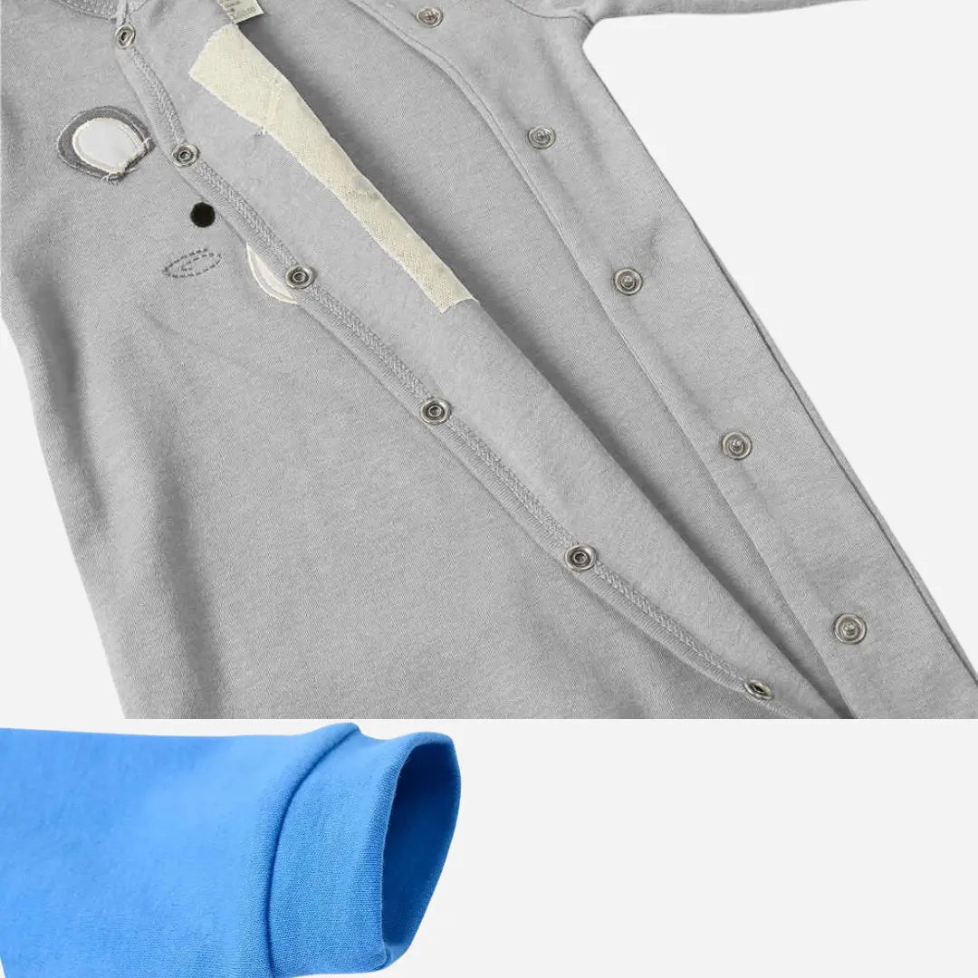 Kit Macacão de Algodão Manga Longa -Zerus