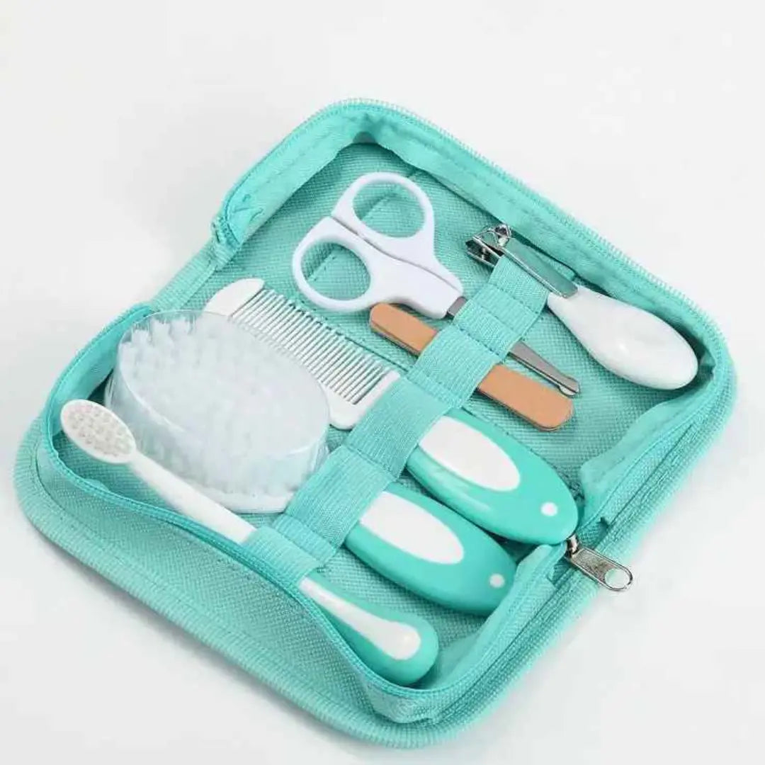 Kit de Cuidados com o Bebê utilitário e Cuidado Diário - 6 Peças - Juneca
