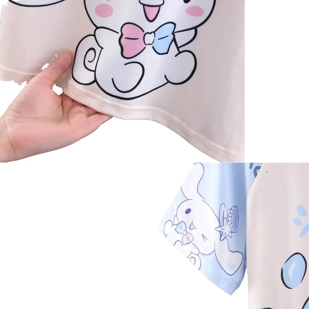 Conjunto de Roupas Casual Confortáveis dos Desenhos Animados - Lilina