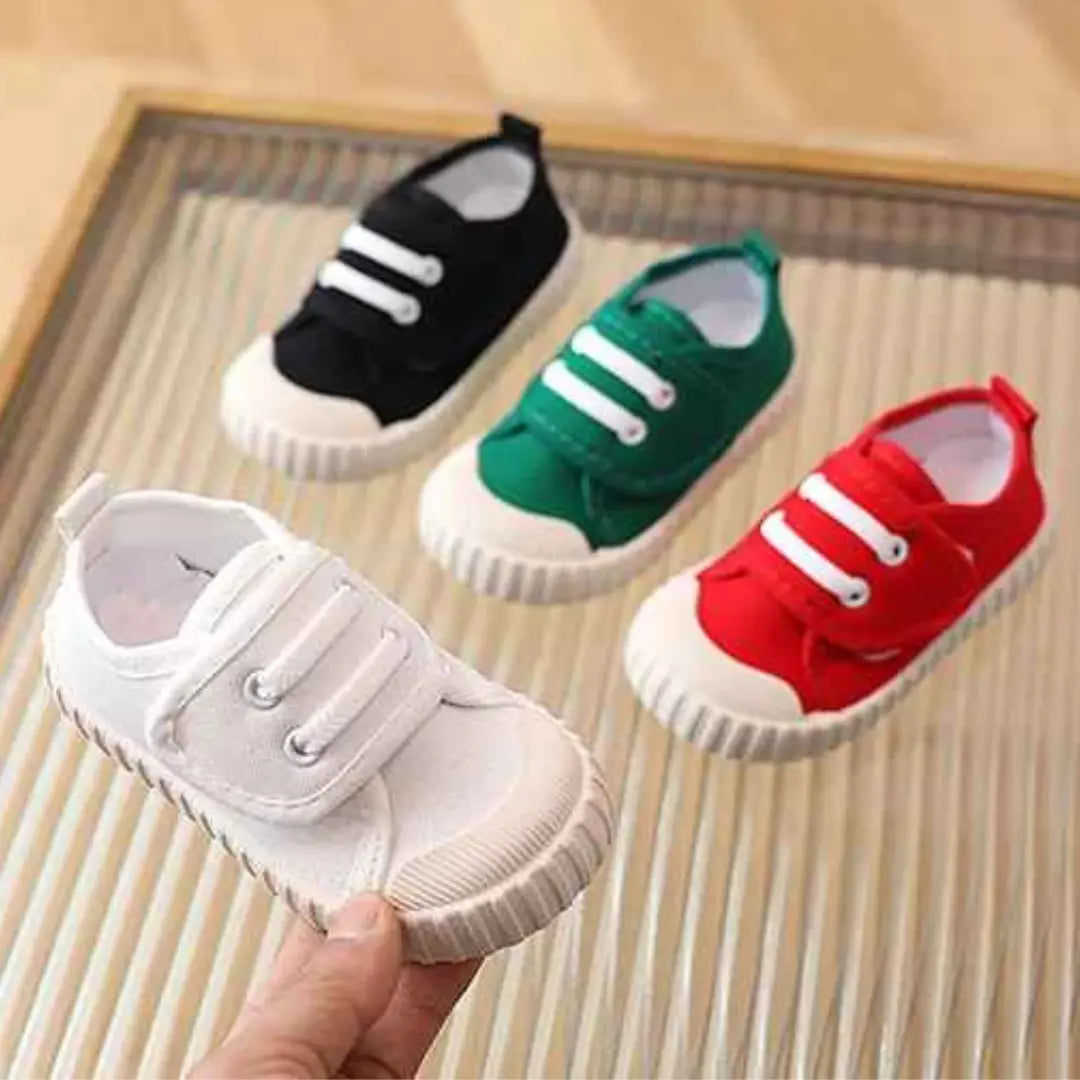 Sapatos Infantis de Lona Respirável Conforto e Estilo para Dia a Dia - Lorrayne